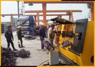 Constructions Steel Rebar Stirrup Bending Machine