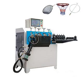 Automatic Hydraulic Round Wire CNC Ring Making Machine Steel Strip Circle Making Machine