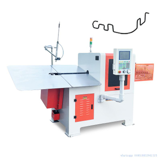 Multi-usage ZX-3D-208 Model Wire-turning 3d Steel Wire Forming Machine 