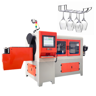 Agent Price High Stability 5-12mm 3d Automatic Cnc Wire Bending Machine 