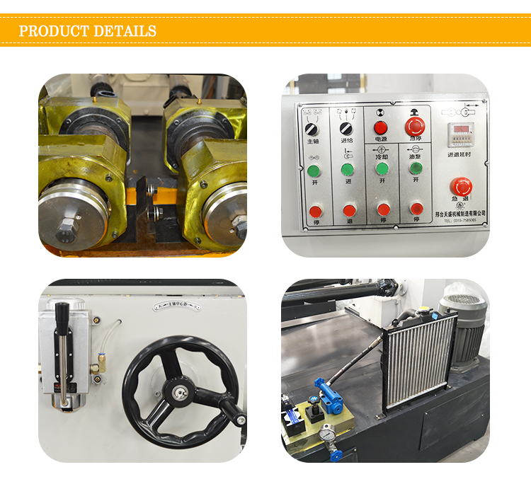 details photo of thread rolling machine - judutechnology