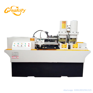 Discount Price TS-40 Model Hydraulic Steel Rod Diameter Reducing Machine Diameter Neck Reduction Machine producer 