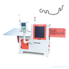 Multi-usage ZX-3D-208 Model Wire-turning 3d Steel Wire Forming Machine 