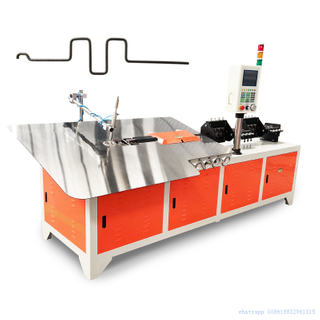 Factory High Speed ZD-2D-308 Model 3-8mm 2d Wire Forming Machine Cnc Wire Bender Machine