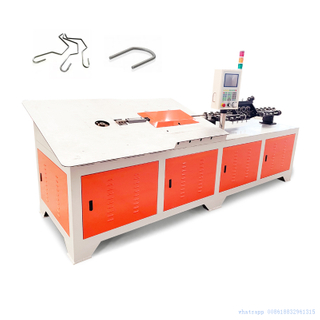 Factory Discount Price ZD-2D-5012 Model Cnc 2d Round Wire Forming Machine Steel Strip Bending Machine