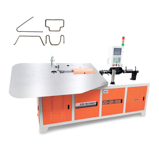 Multi-language Operation Automatic 2d Wire Forming Machine for 3-8mm Steel Wire Bending 