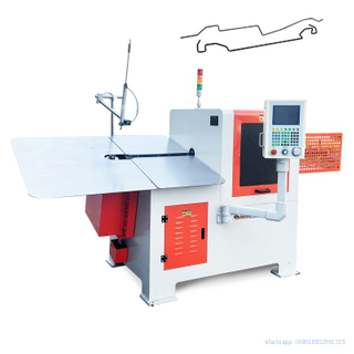 Multi-function Automatic 2mm-8mm ZX-3D-208 Model 3d Steel Wire Forming Machine with Discount Price 