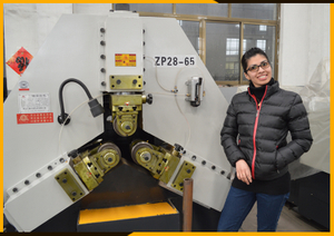 Trapezoidal Thread Heavy Type Thread Rolling Machine