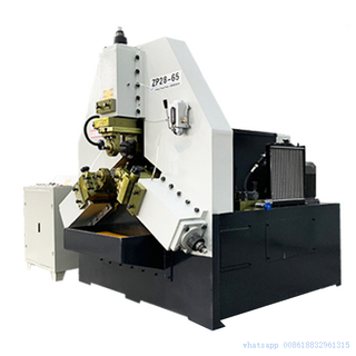 Export To Cyprus High Durability ZP28-65 Model Three Rollers Thread Rolling Machine with Automatic Feeding 