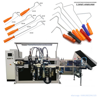 High Speed Automatic Multifunctional Paint Brush Roller Frame Forming Machine Paint Roller Handle Making Machine