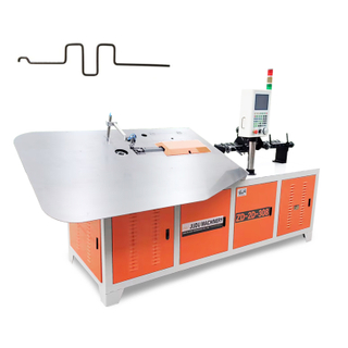Fully Servo Programing Cnc 2d Wire Bender Machine 2d Wire Forming Machine