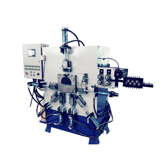 Most Popular Automatic Customized Hydraulic Rivet End Type Bucket Handle Hook Making Machine 
