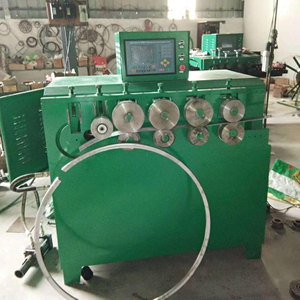 Automatic Hydraulic Servo Motor Steel Wire Round Ring Making Bending Machine 