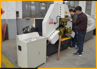 Scaffolding Pipe Thread Rolling Machine