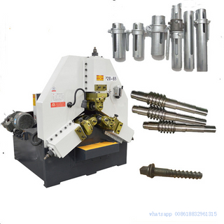 Judu Production ZP28-65 Model Hydraulic Three DieThread Rolling Machine for 24-90mm Threaed Pipe Process 