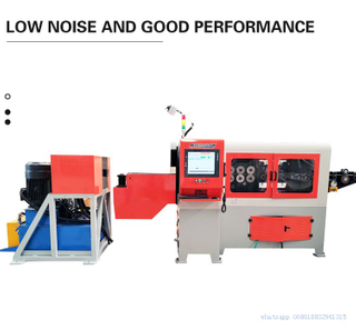 CNC 3d Wire Forming Machine Automatic Wire Bending Machine with Wire-feeding ,Straightening And Cutting ,End Cap Function