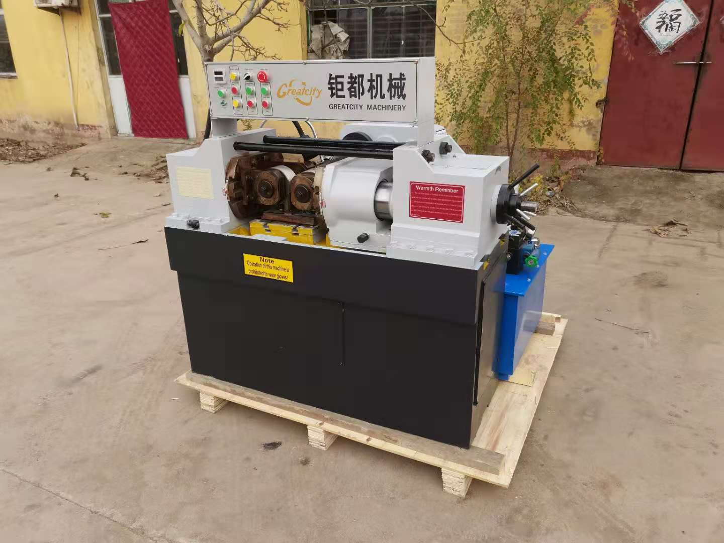 thread rolling machine - judutechnology