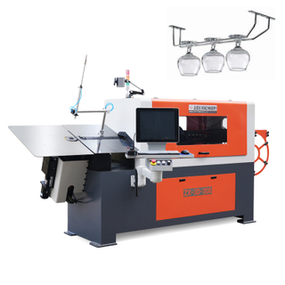 Judu Hot Production High Precision 7 Axis Automatic 3d Wire Bending Machine ZX-3D-308 Model 