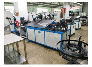 CE Certificate ZD-2D-412 Model 2d Cnc Steel Wire Forming Machine | Flat Wire Bending Machine