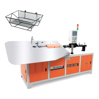 Improved ZD-2D-308 MODEL Process Max.8mm Soft Wire 2d Cnc Wire Forming Machine with CE 