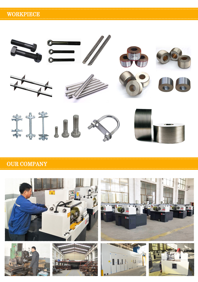 workshop photo of thread rolling machine - judutechnology