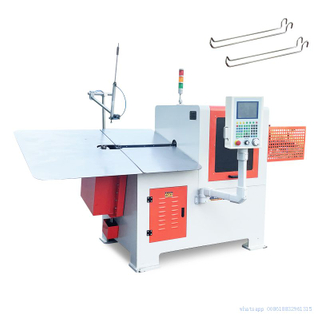 Factory Direct Export ZX-3D-208 Model 4 Axis 6 Axis Rotary-wire 3d Wire Bending Forming Machine with Straightening And Cutting 